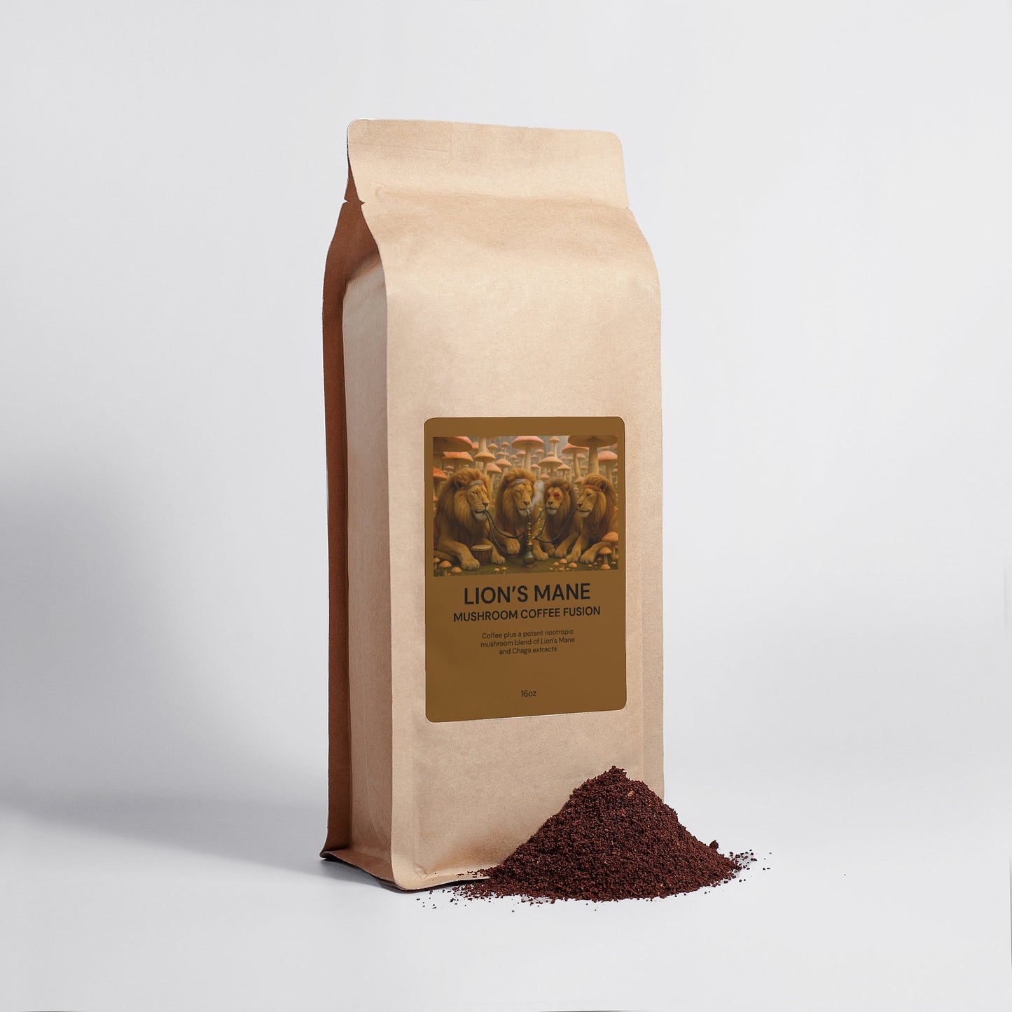 LION'S MANE MUSHROOM COFFEE FUSION